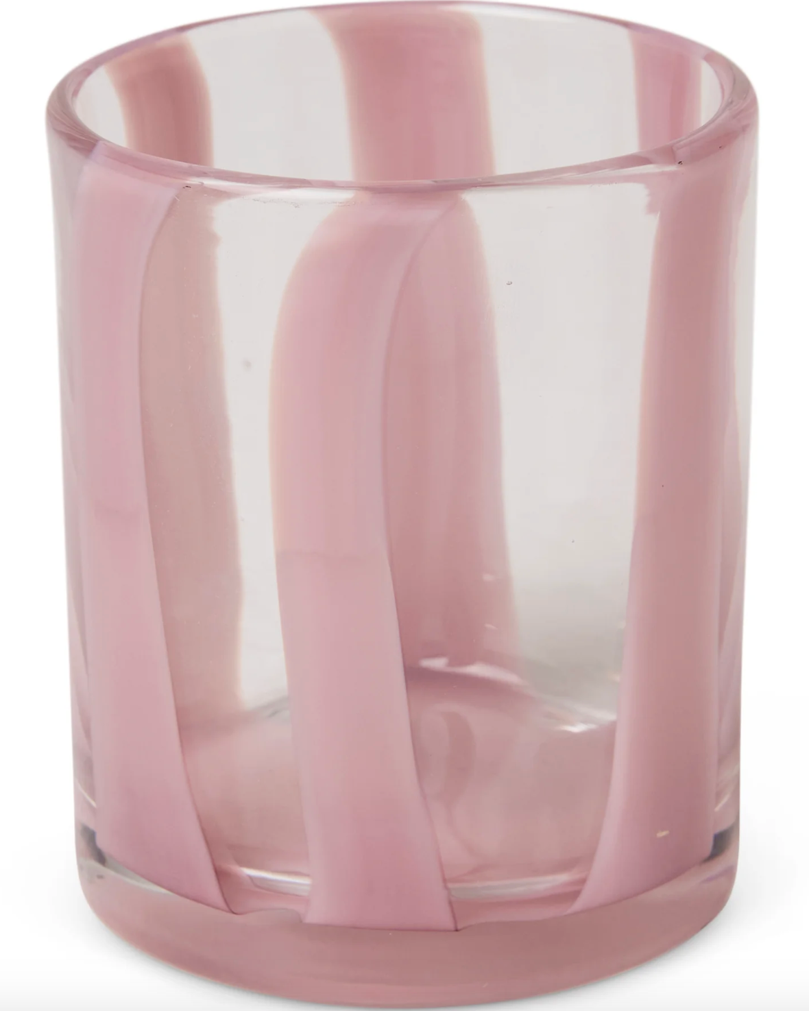 Oink Stripe Tumbler Glass 2P Set