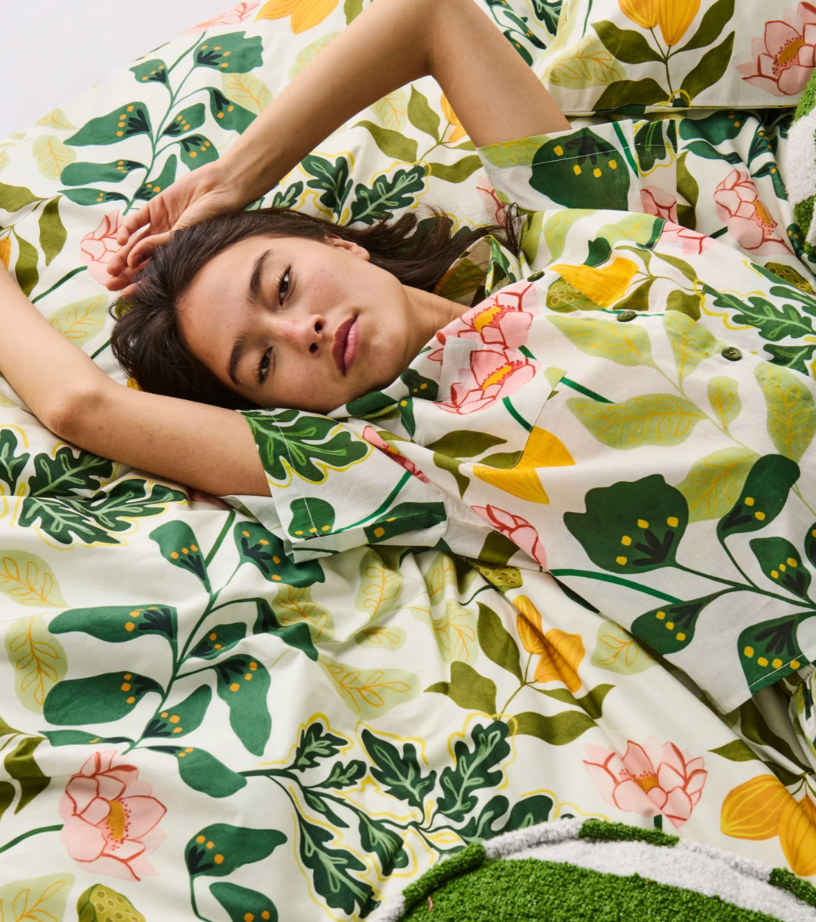 Pyjama Set - Organic Cotton Short Sleeve - Wander