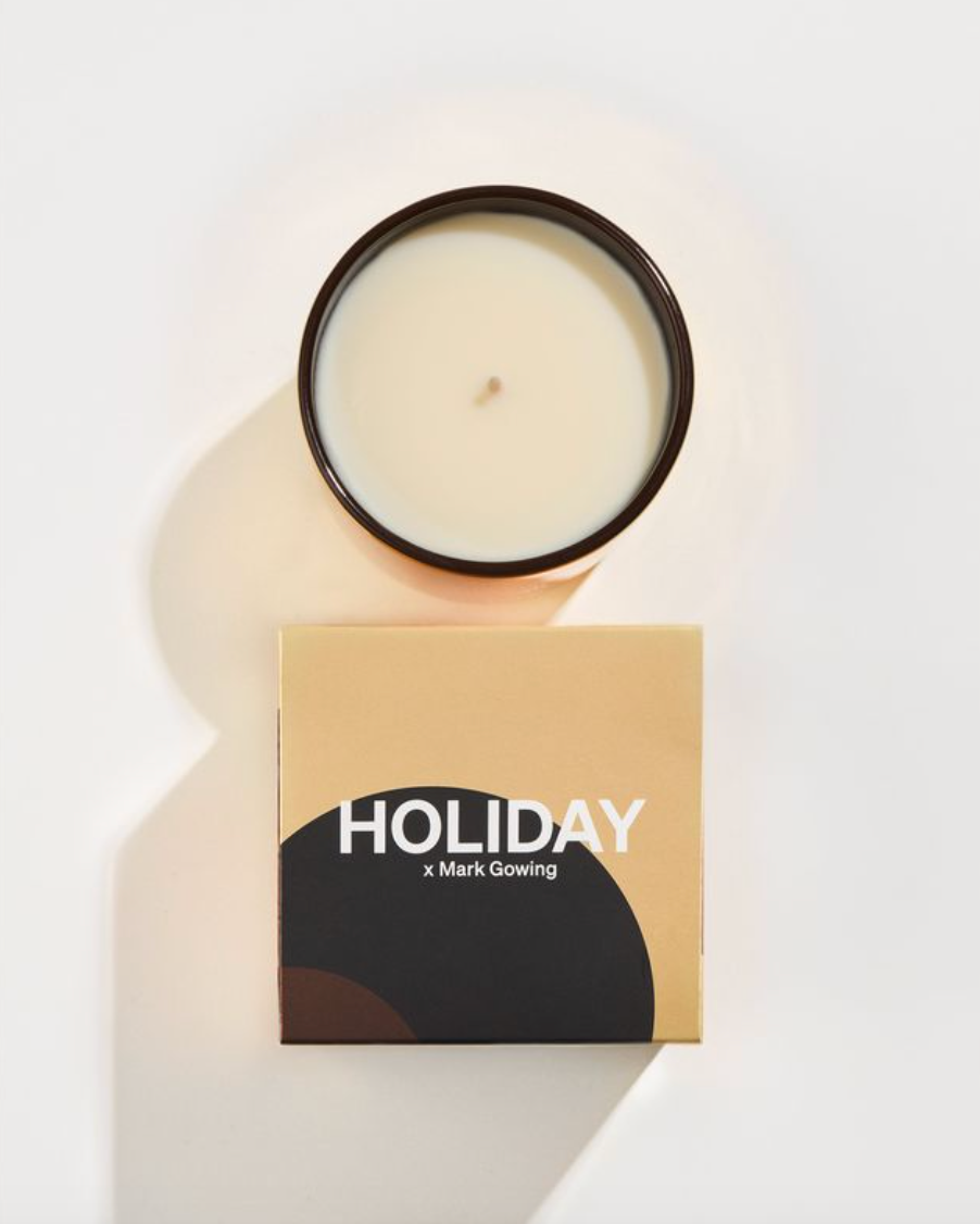 Limited Edition Holiday Buddha Wood Gold Candle 280g