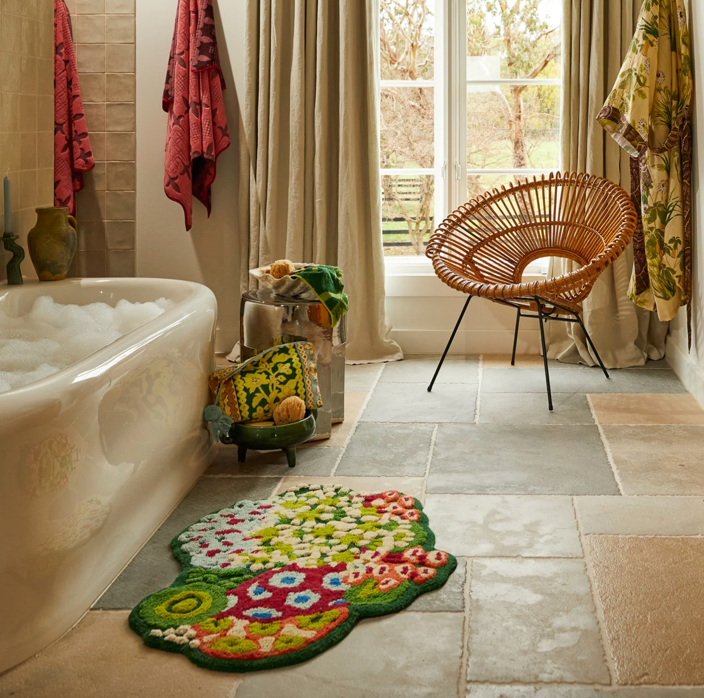 Coralie Bath Mat