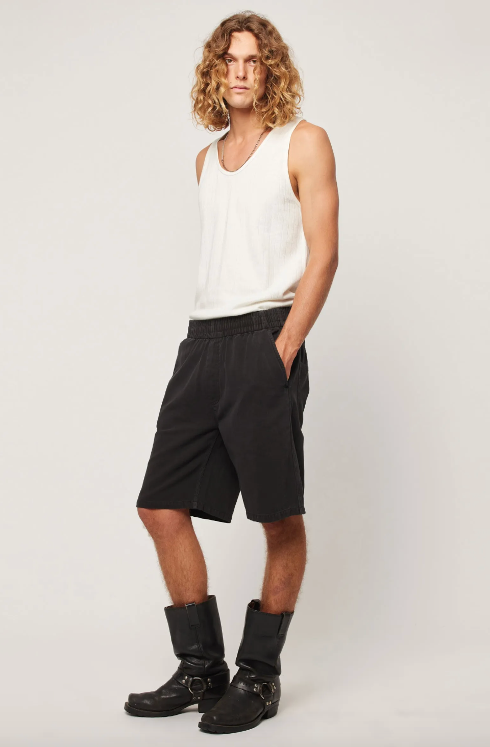 Tradie Cargo Short - Sulphur Black