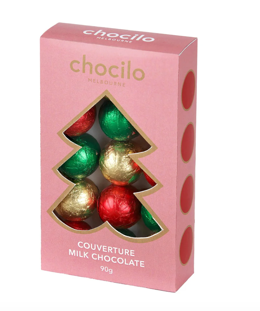 Bauble Milk Chocolate Christmas Gift Box