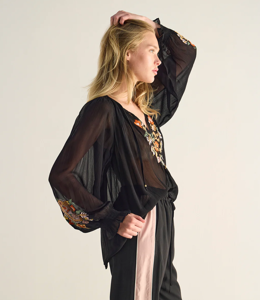Olea Blouse - Black
