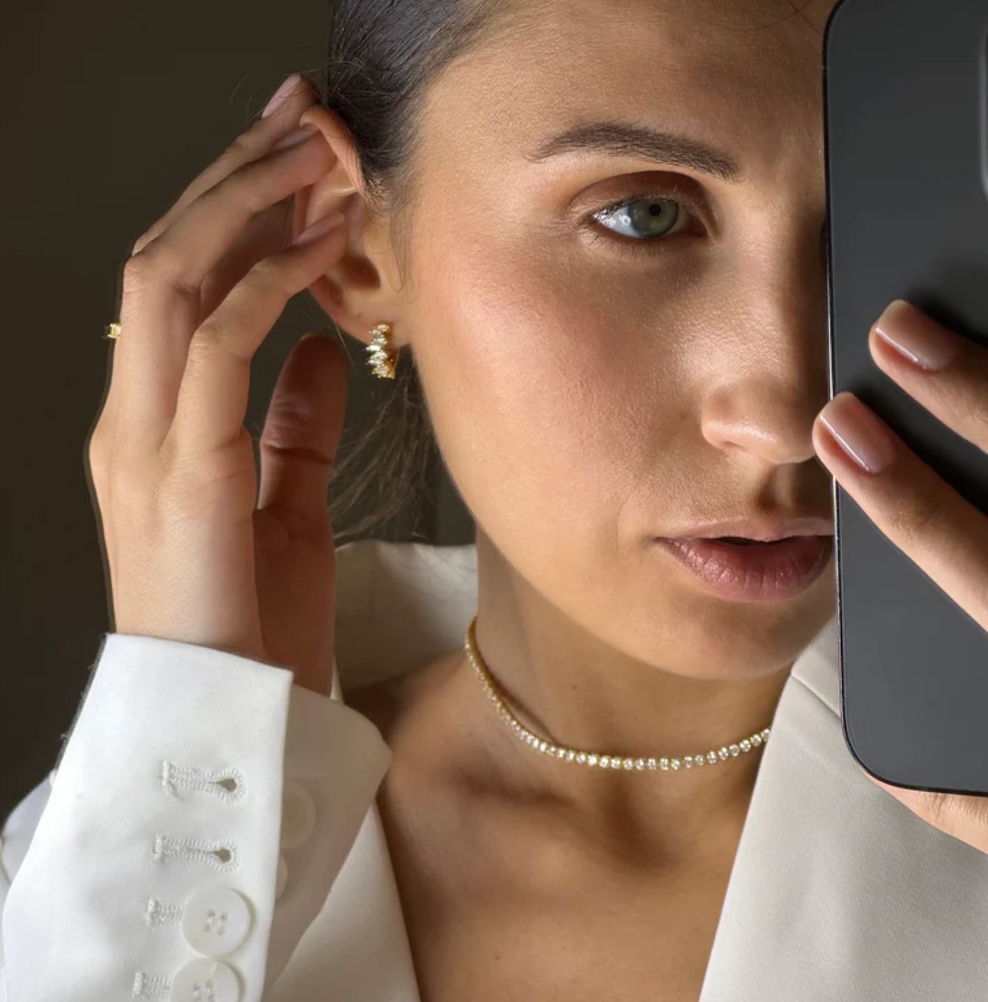 Biarritz Mini Hoops - Gold