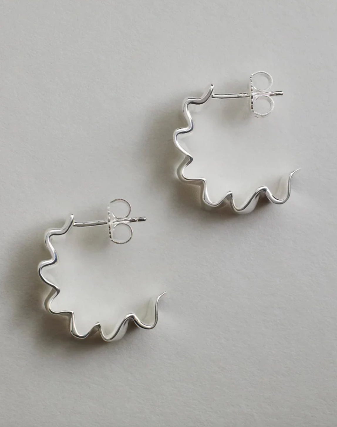 Franca Hoops - Silver