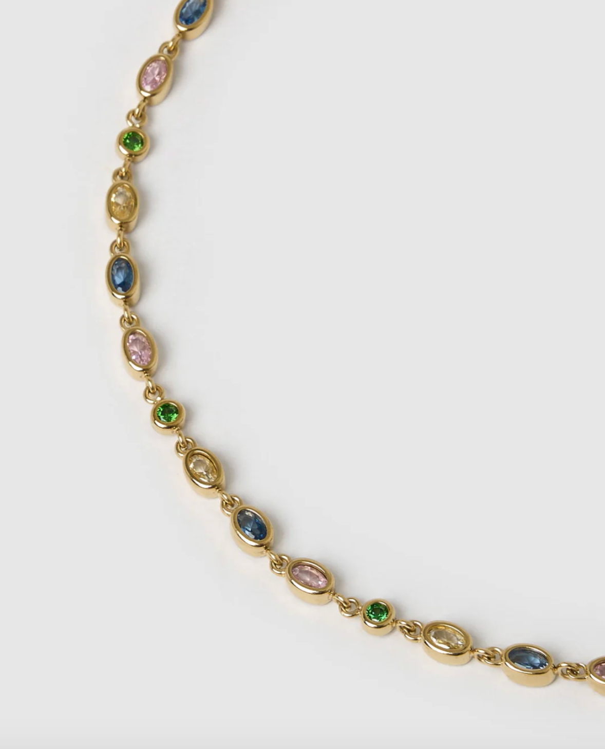 Isadora Gold Necklace - Multiple Stones