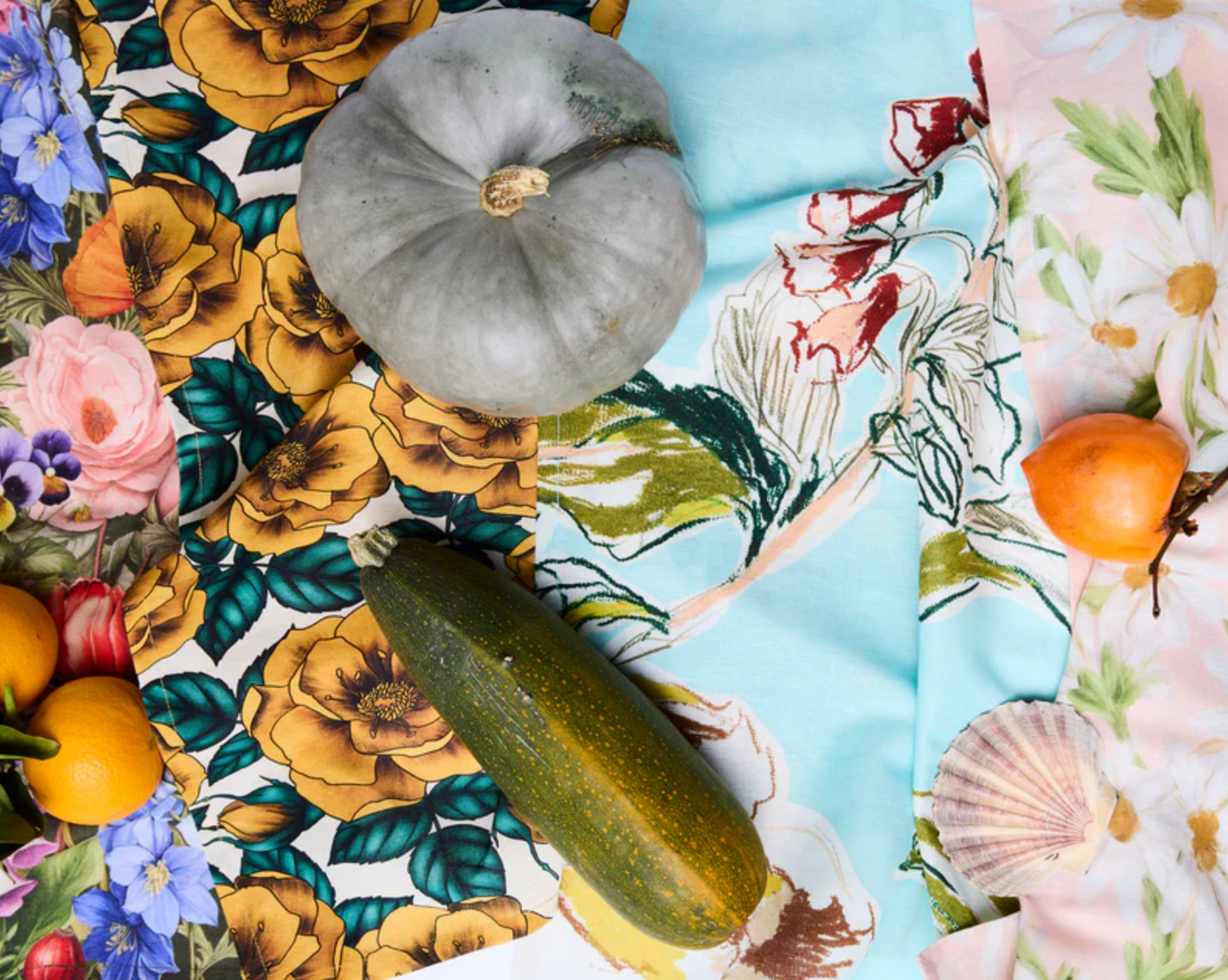 Sweet Daisy Tea Towel