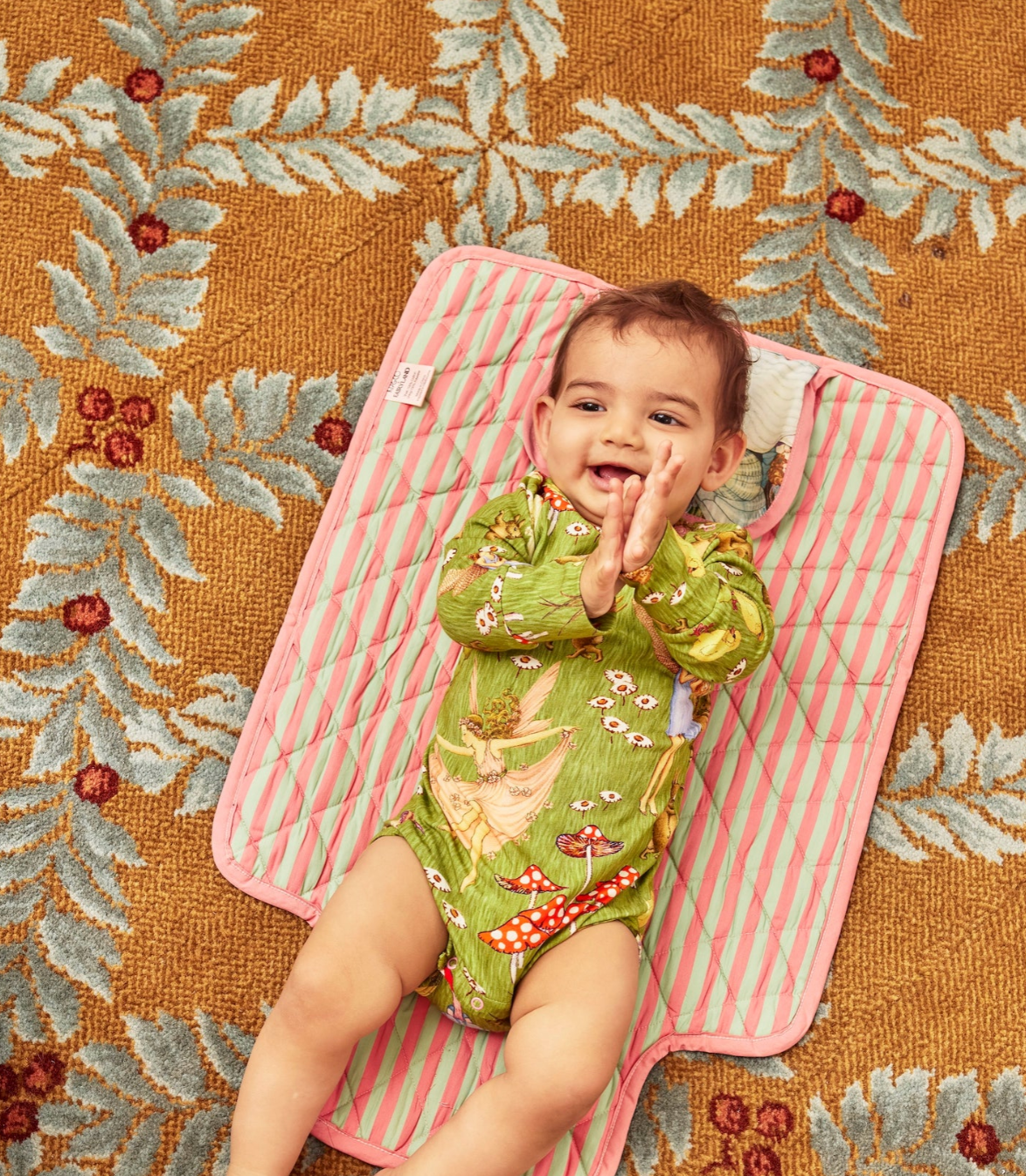 Baby Change Mat - Fairyland Fairy Garden