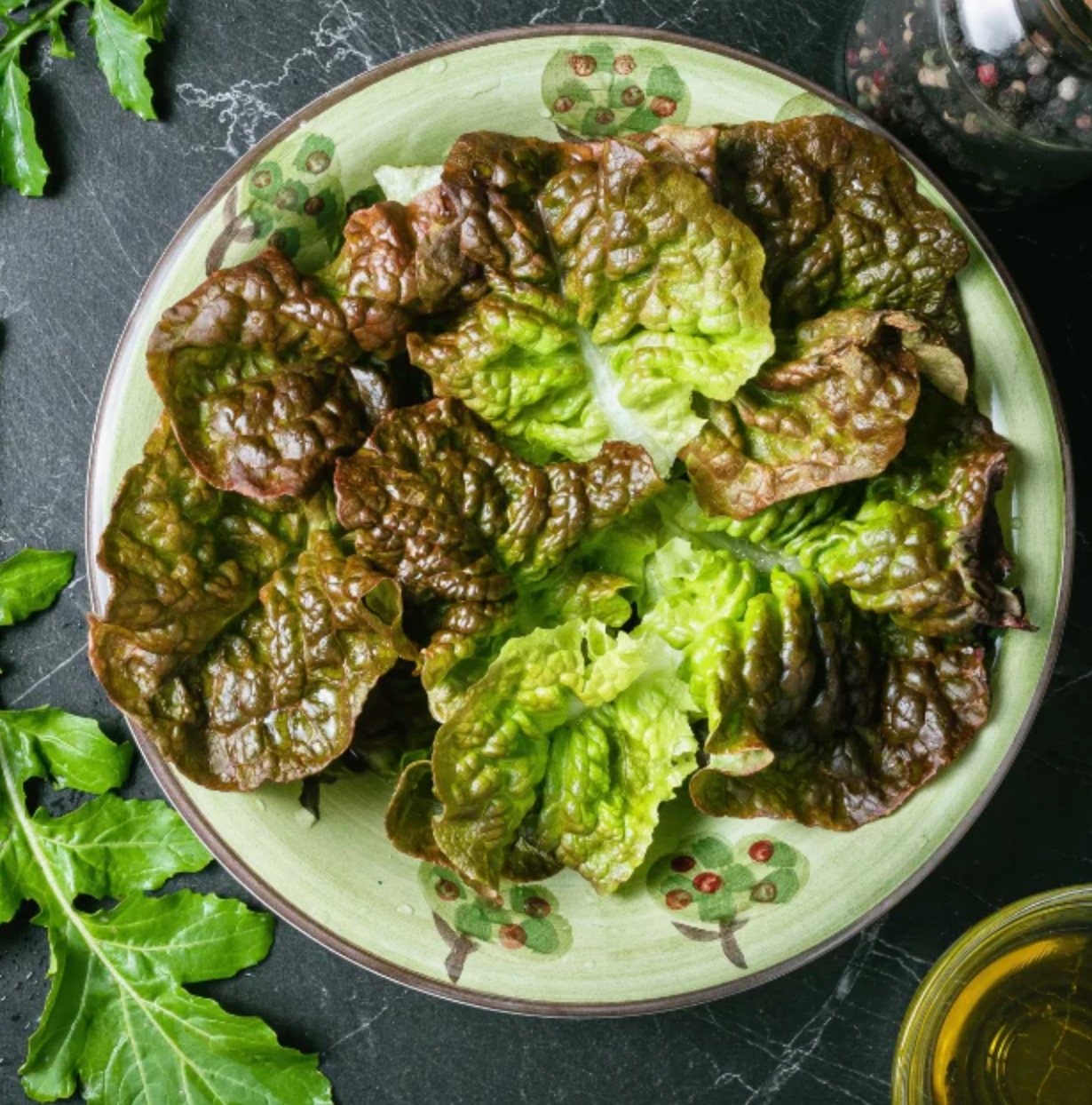 Lettuce 'Mignonette Bronze' Heirloom Seeds