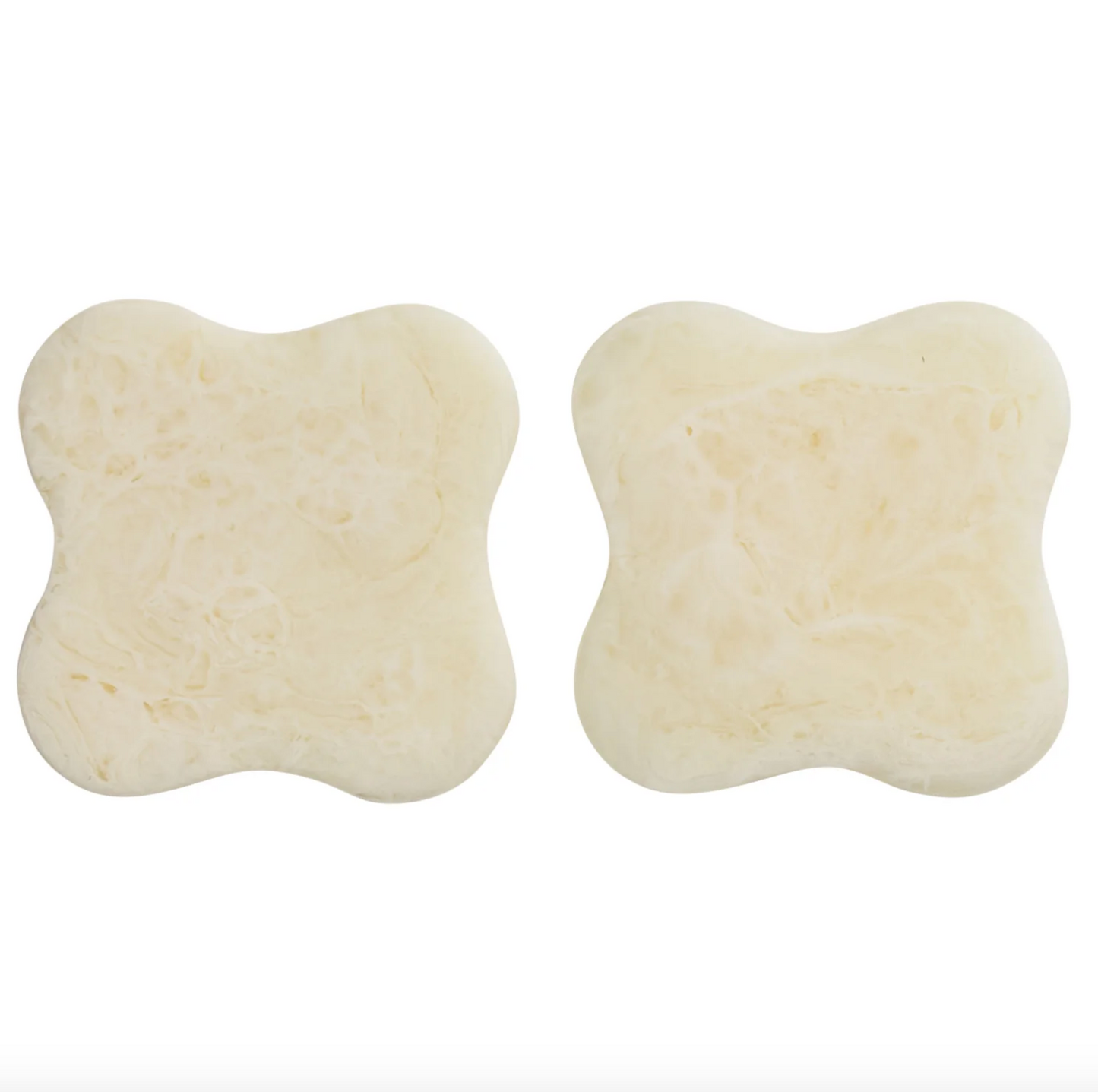 Malorie Coaster Set of 2 - Pearl