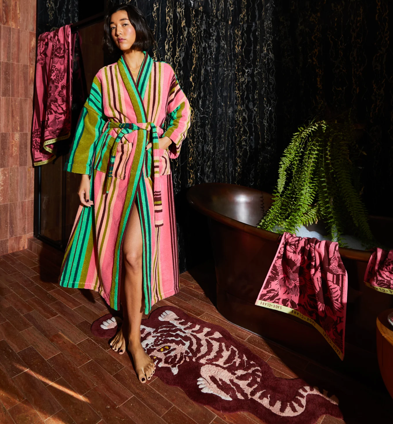 Eliza Hand Towel - Primrose