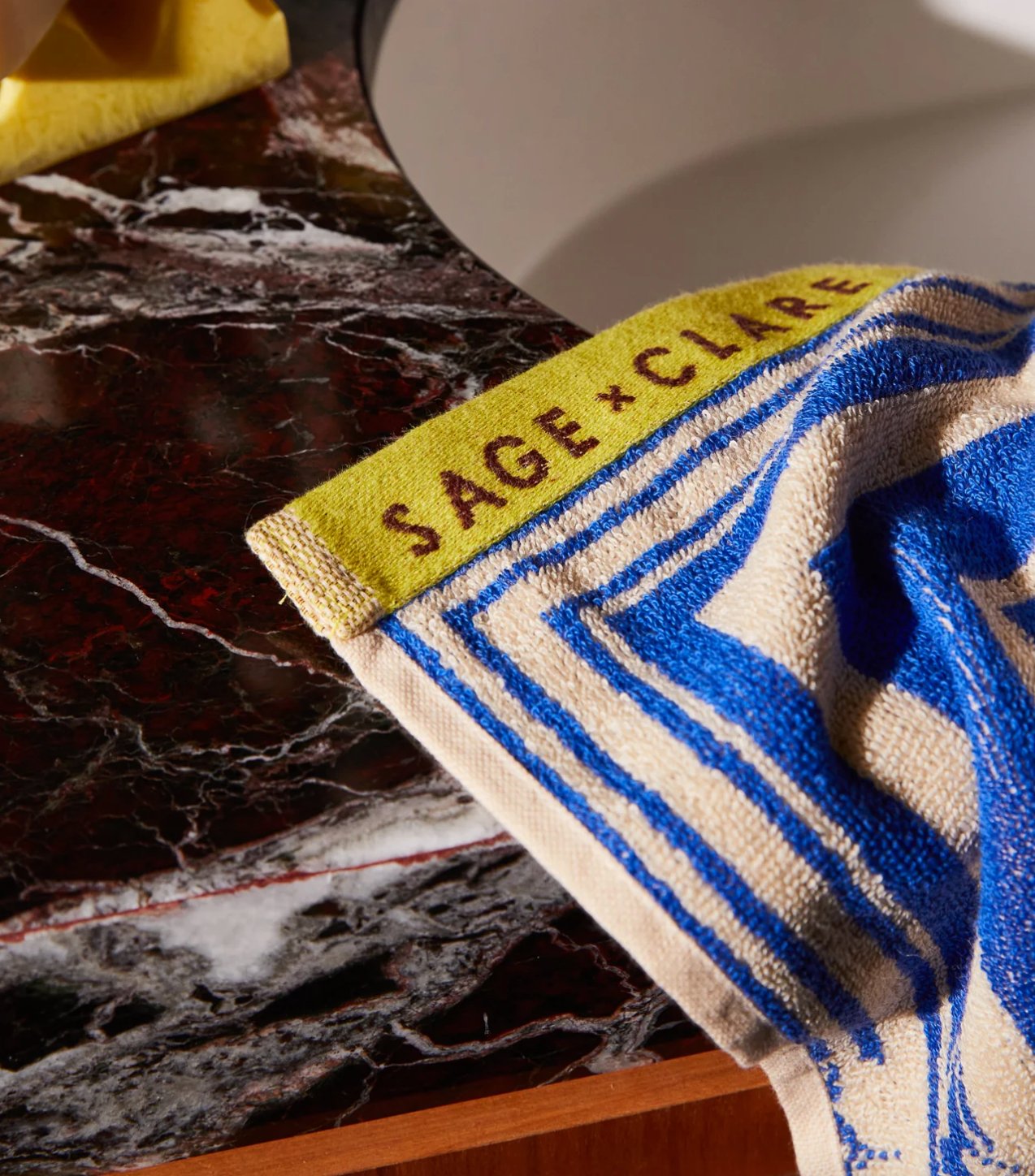 Eliza Hand Towel - Ultramarine