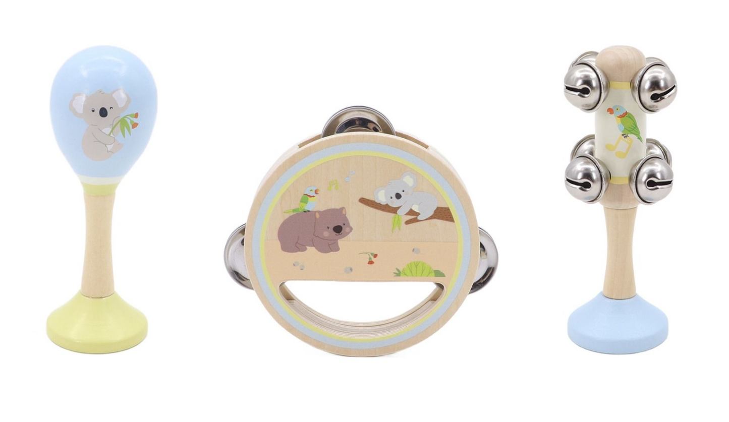 Koko's Music Adventure 3pcs Set - Koala & Wombat