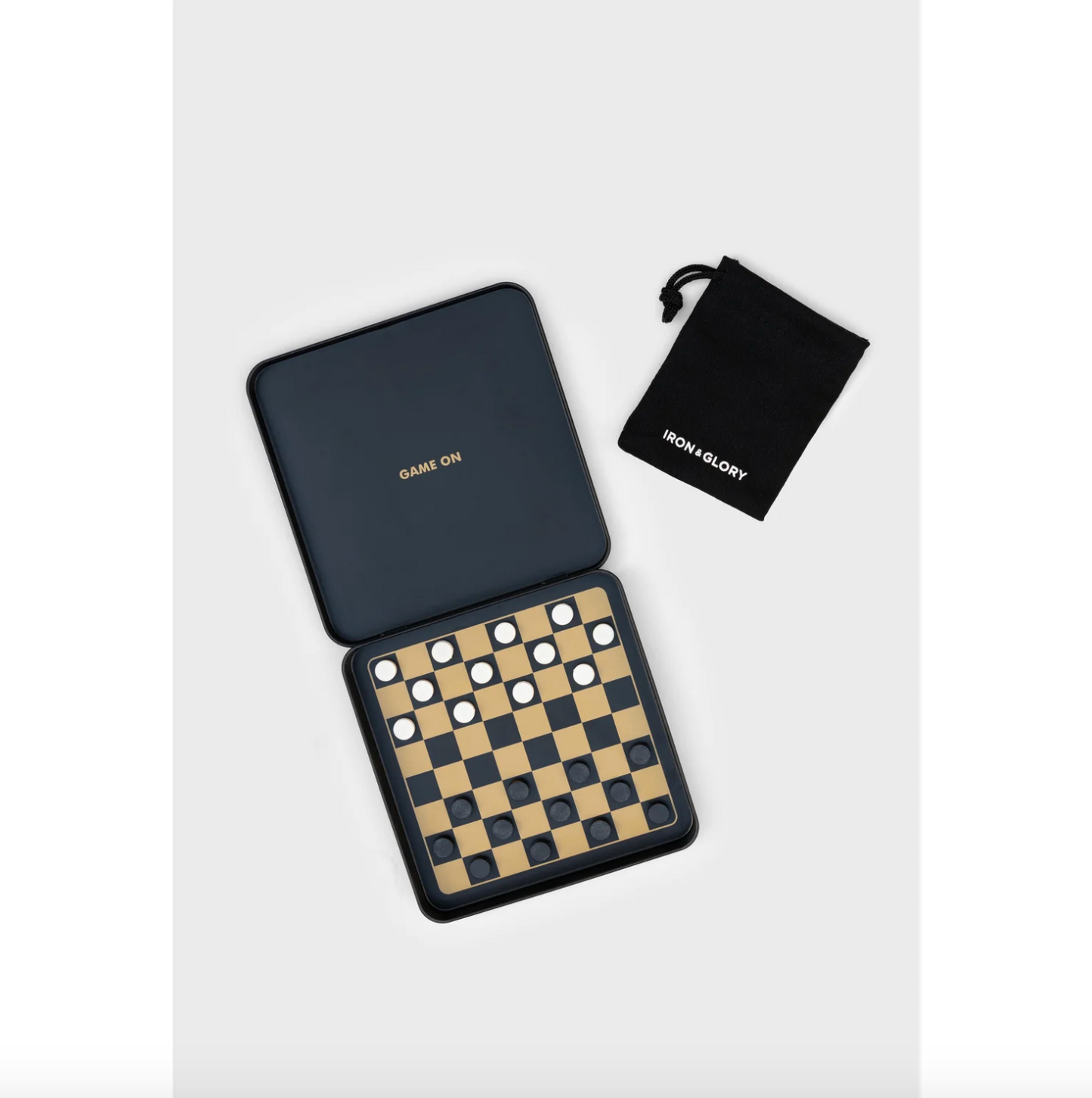 Game On Magnetic Checkers Set
