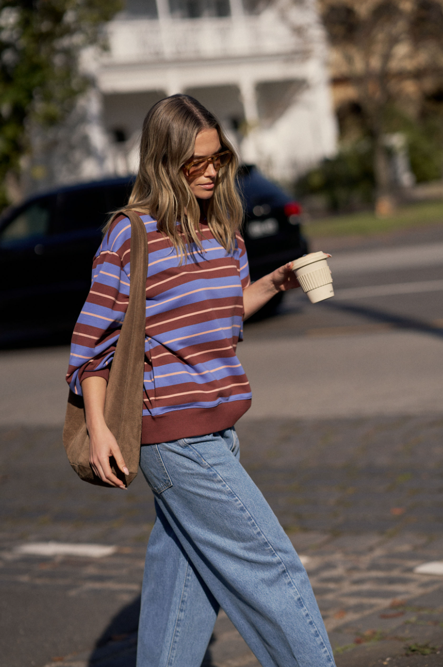 Romy Crew - Vintage Blue Pink Clay
