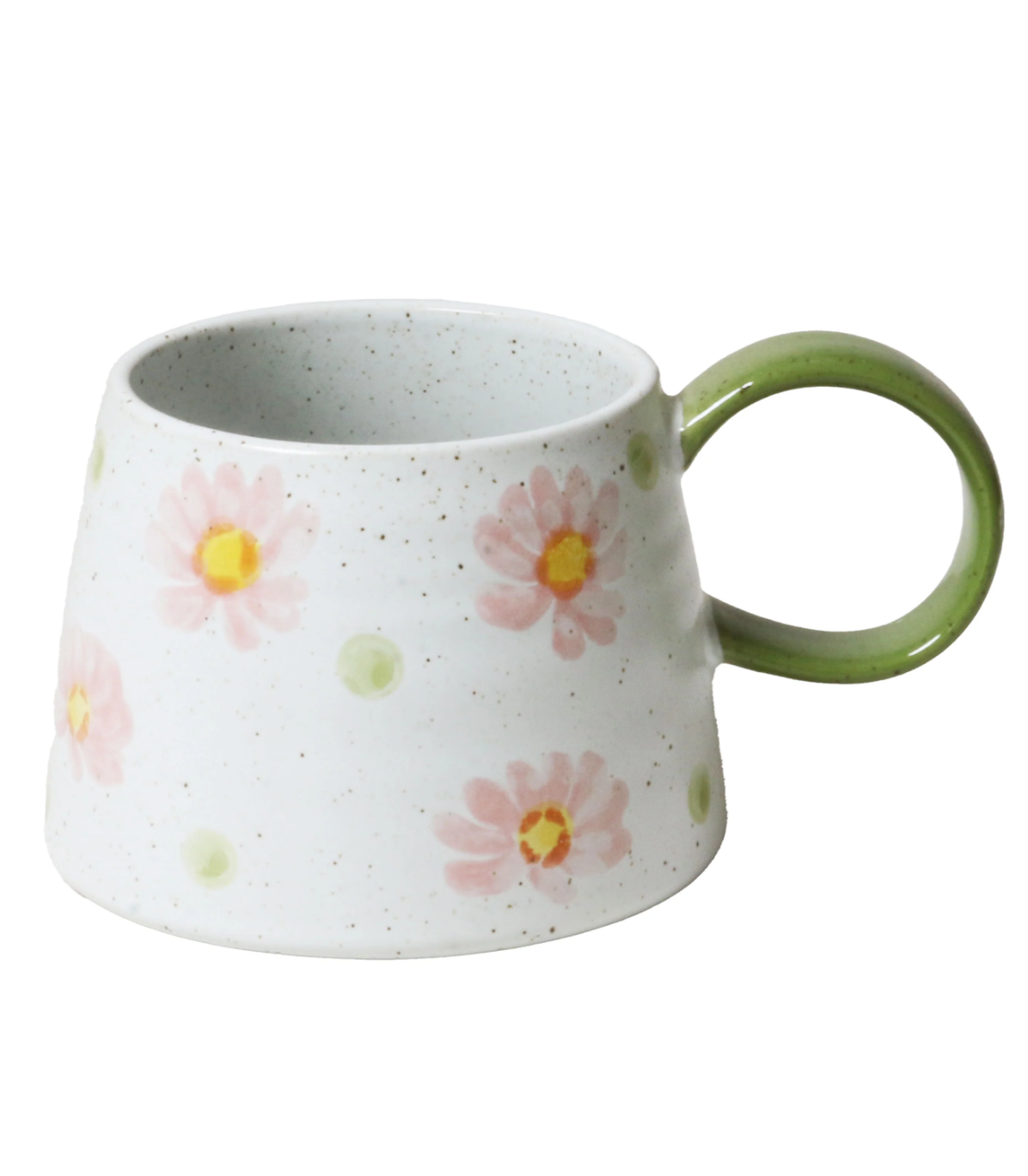 Quinn Large Handled Mug - Flower Garden