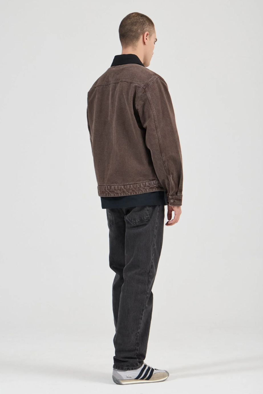Nailhead Miner Jacket - Espresso