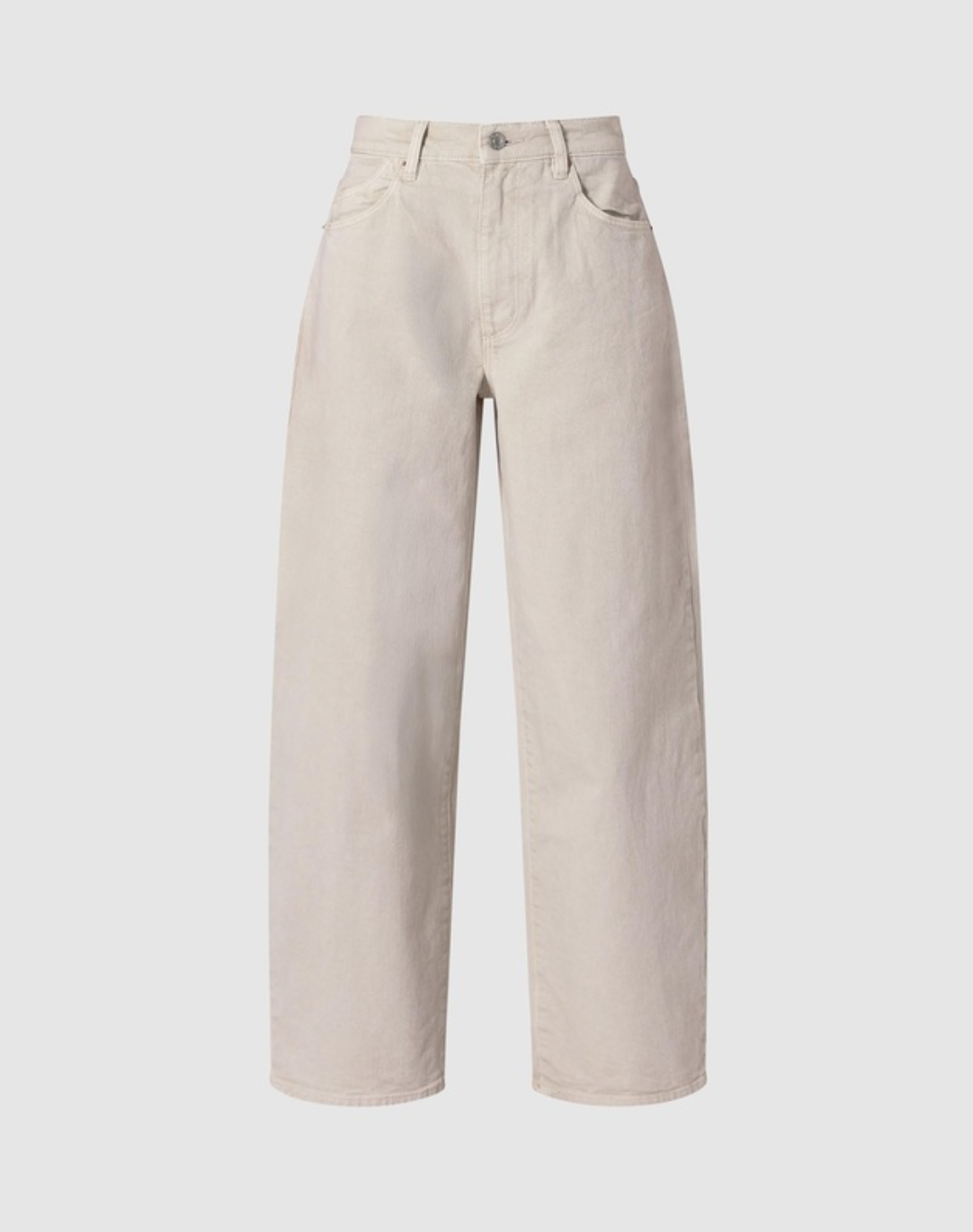 Gigi Barrel Jean - Salt