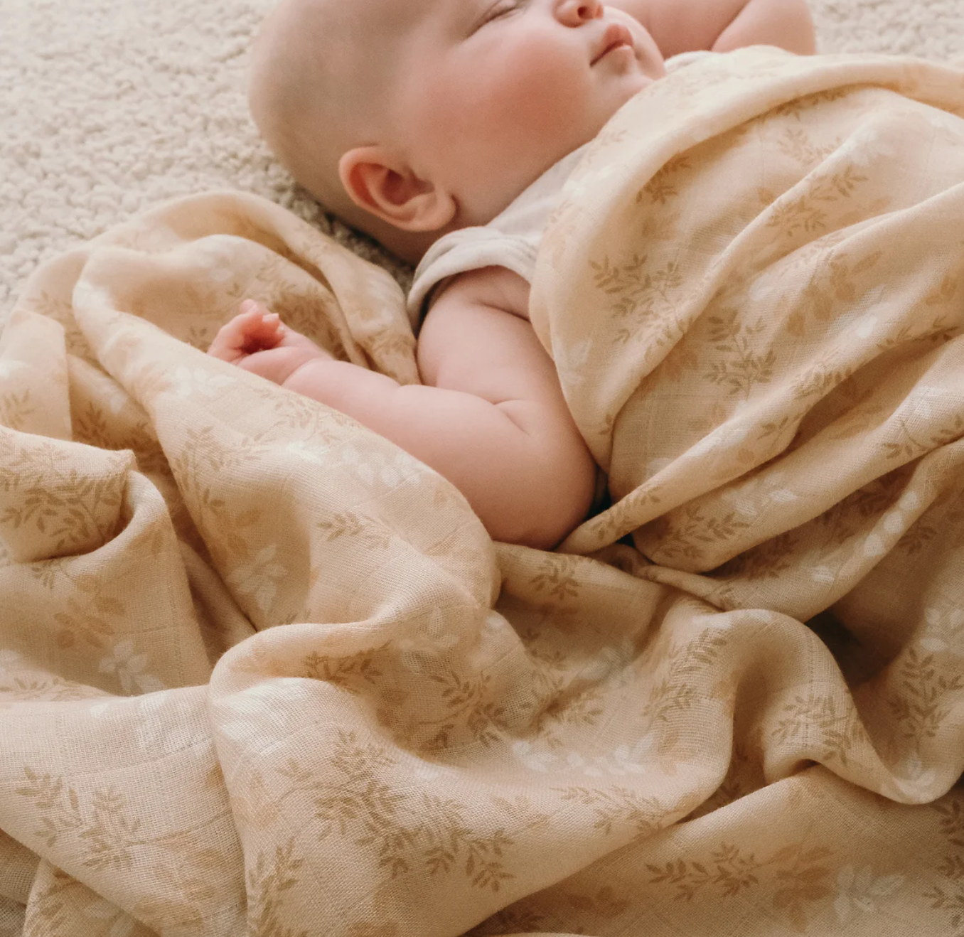 Cedarwood Organic Muslin Wrap Swaddle