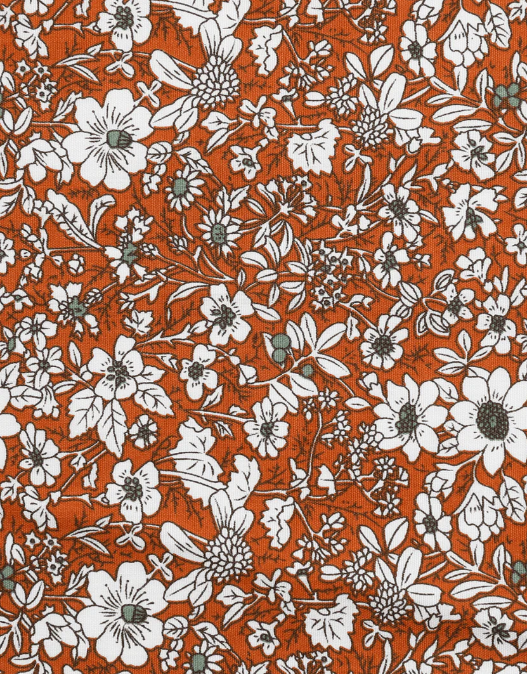 Tabriz Terracotta Floral Tie