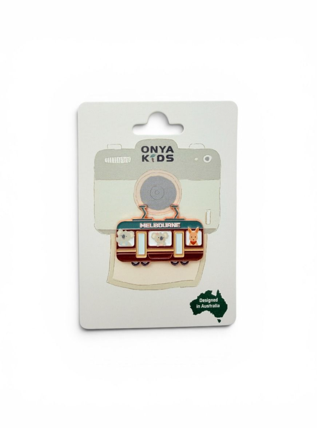 Little Aussie Adventure - Melbourne Tram Enamel Pin