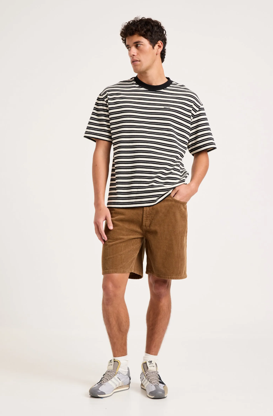 Emblem Stripe Tee