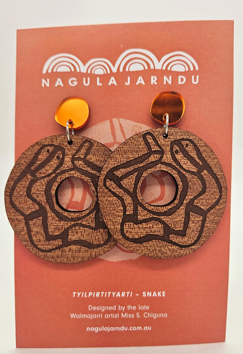 Tyilpirtityarti (Snake) Earrings