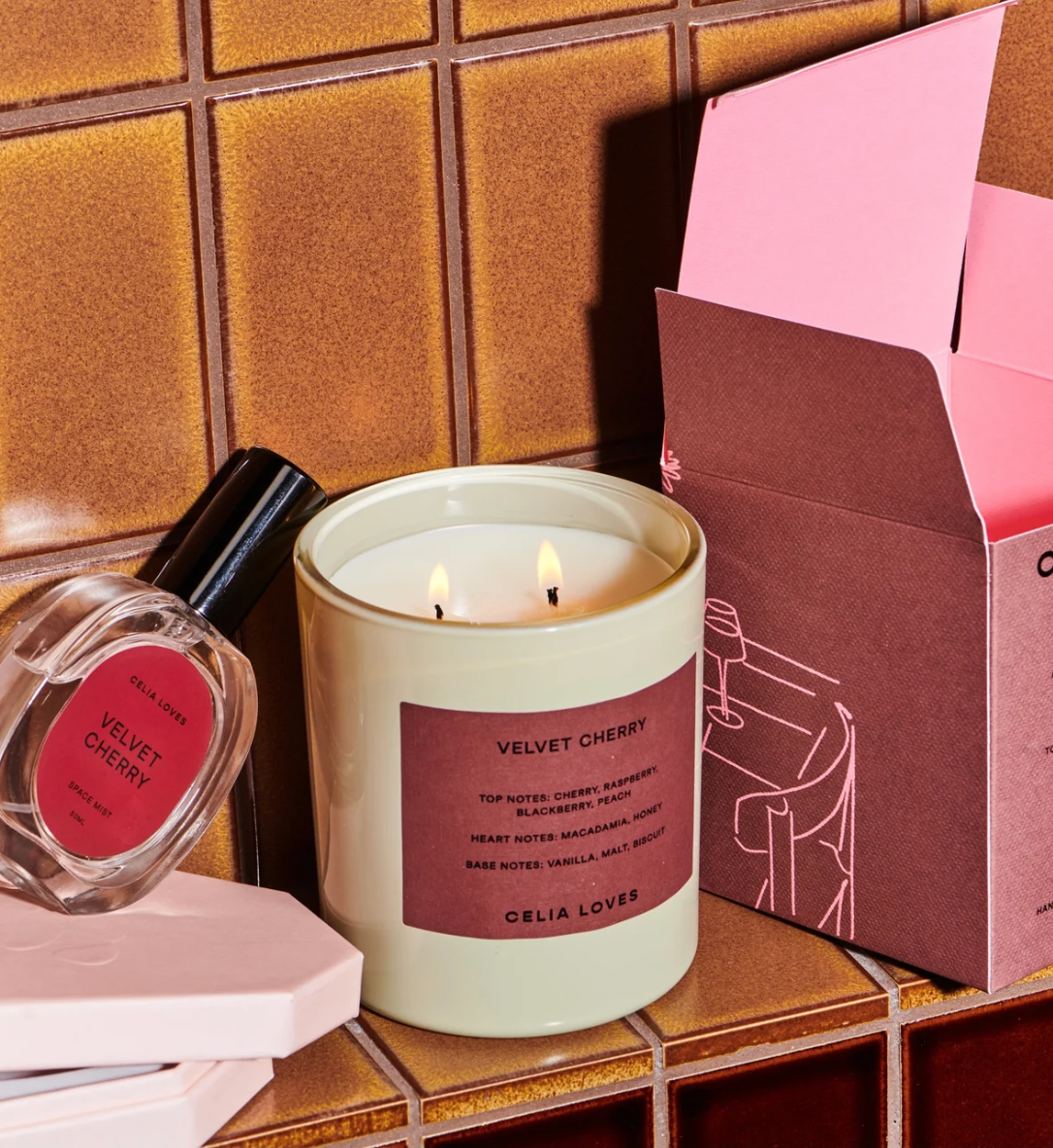 Velvet Cherry Candle