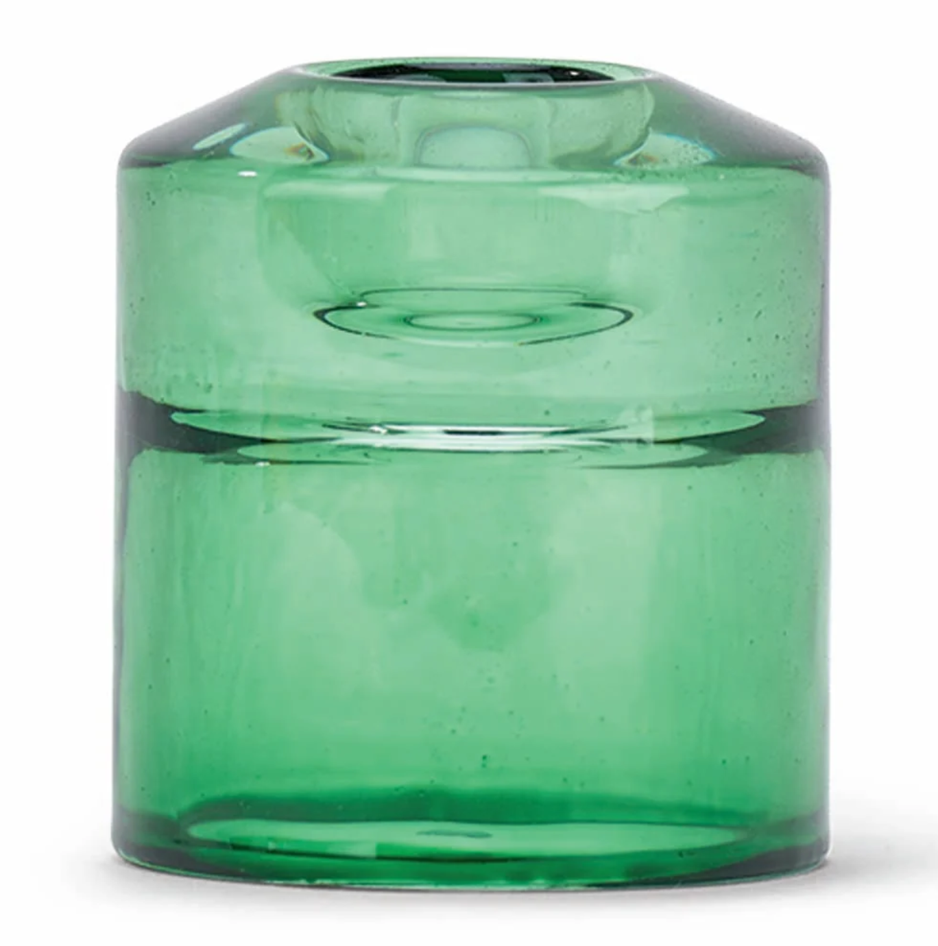 Glass Candle Holder - Various Colours