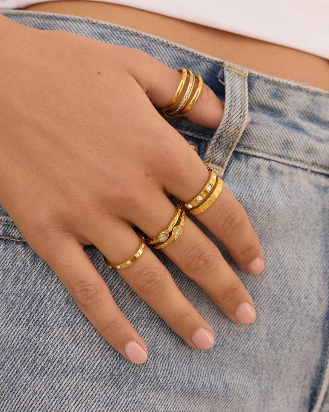 Milena Stacking Ring