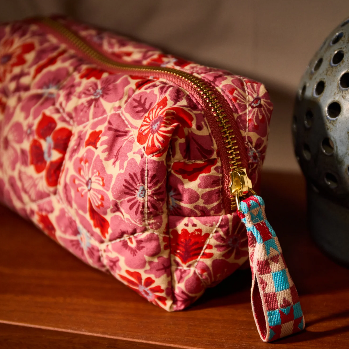 Magnolia Travel Pouch - Poppy