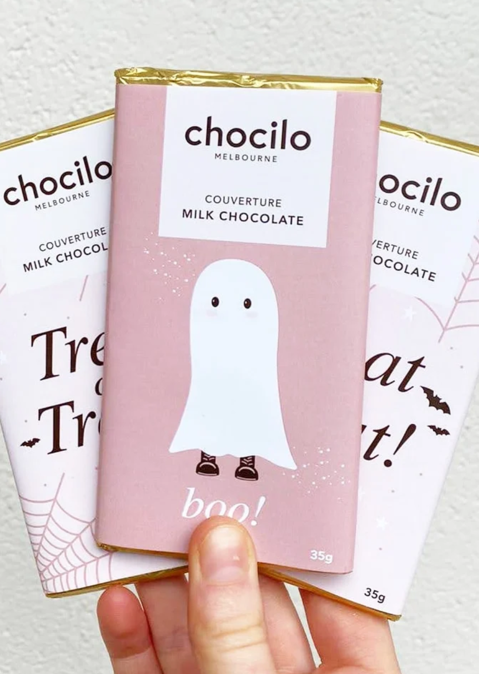 "Boo!" Milk Chocolate Block - 35g