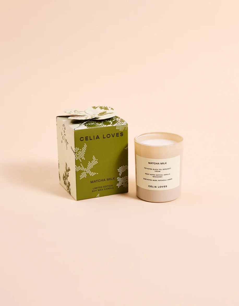 Matcha Milk Mini Candle - 25H