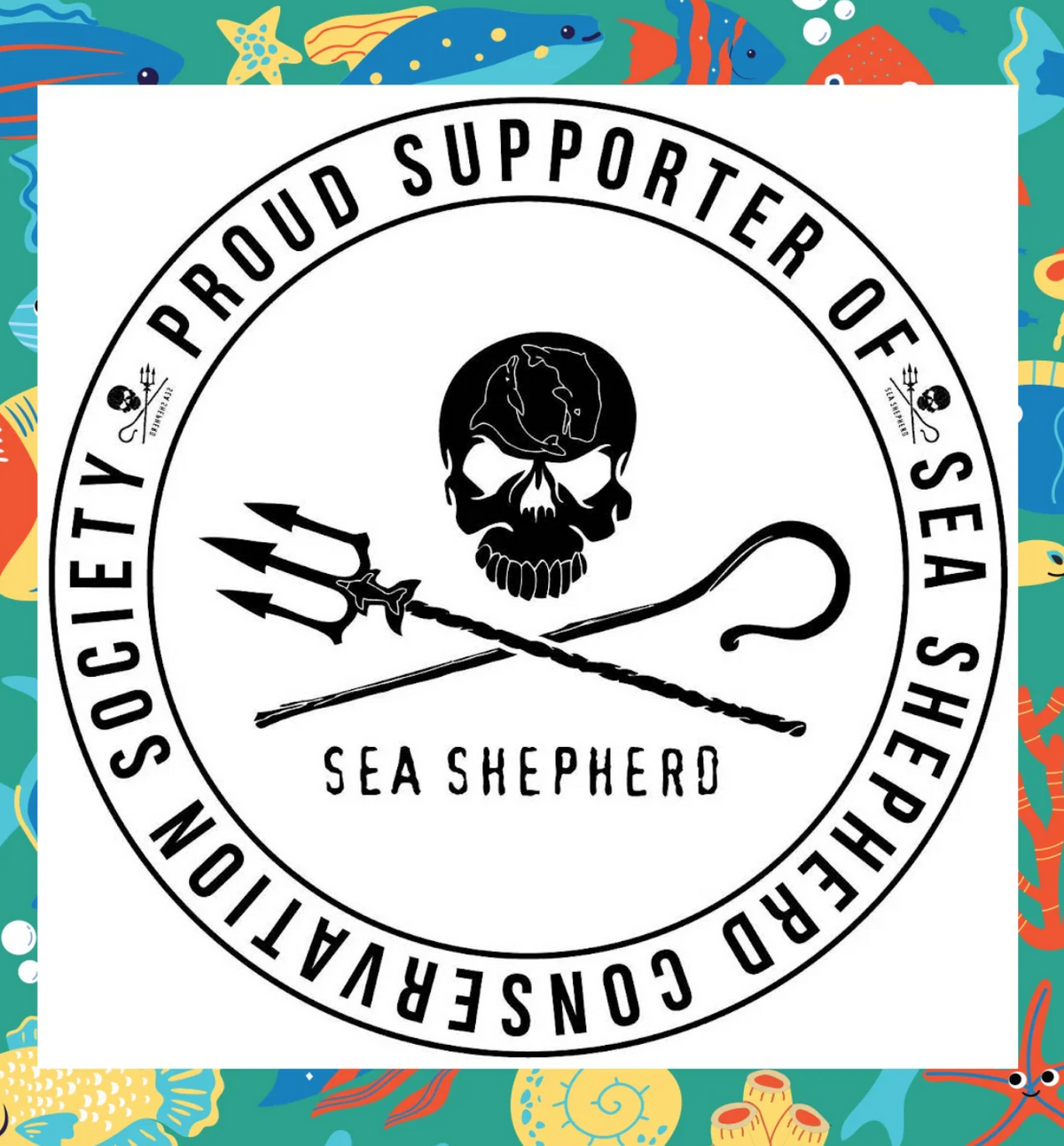 Babychino Cup 4oz - Tropical Sea Shepherd