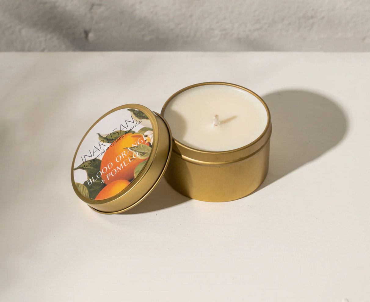 Australian Made Scented Candle in Tins - 10 Scent Options