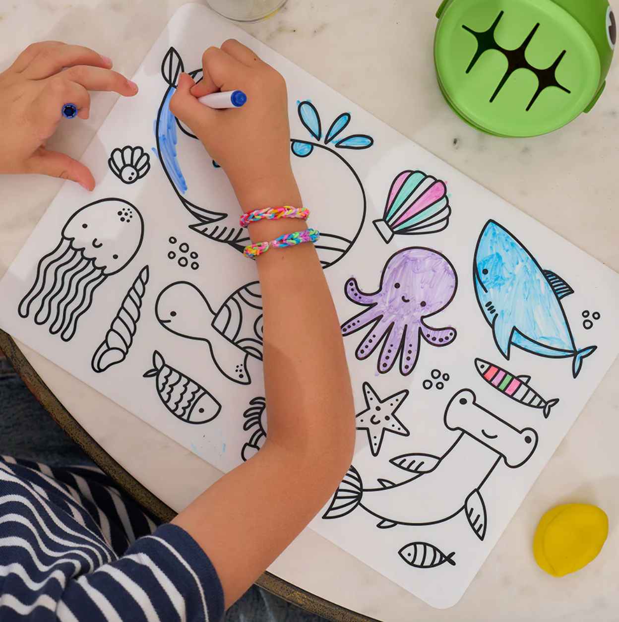 Silicone Colouring Placemat