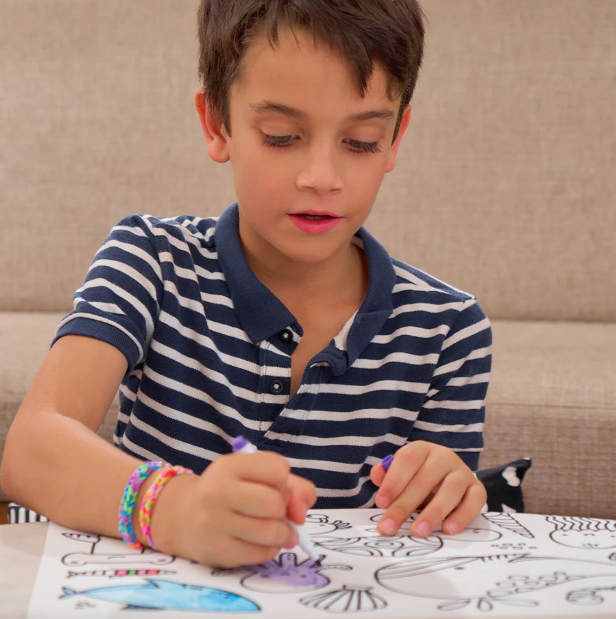 Silicone Colouring Placemat