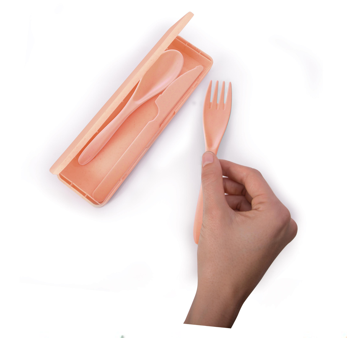 Cutlery Set Wheat Straw - 6 Colours
