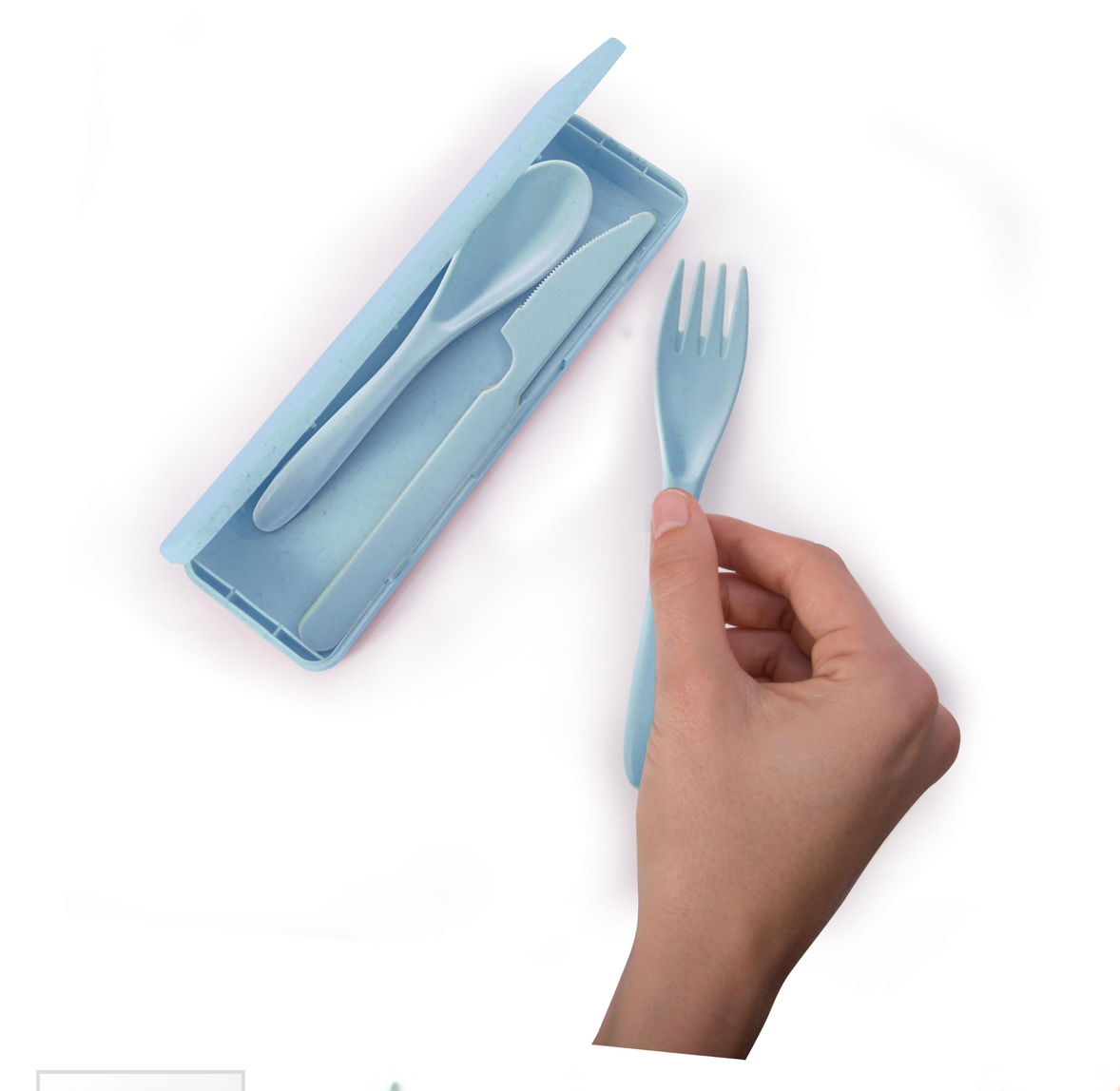 Cutlery Set Wheat Straw - 6 Colours