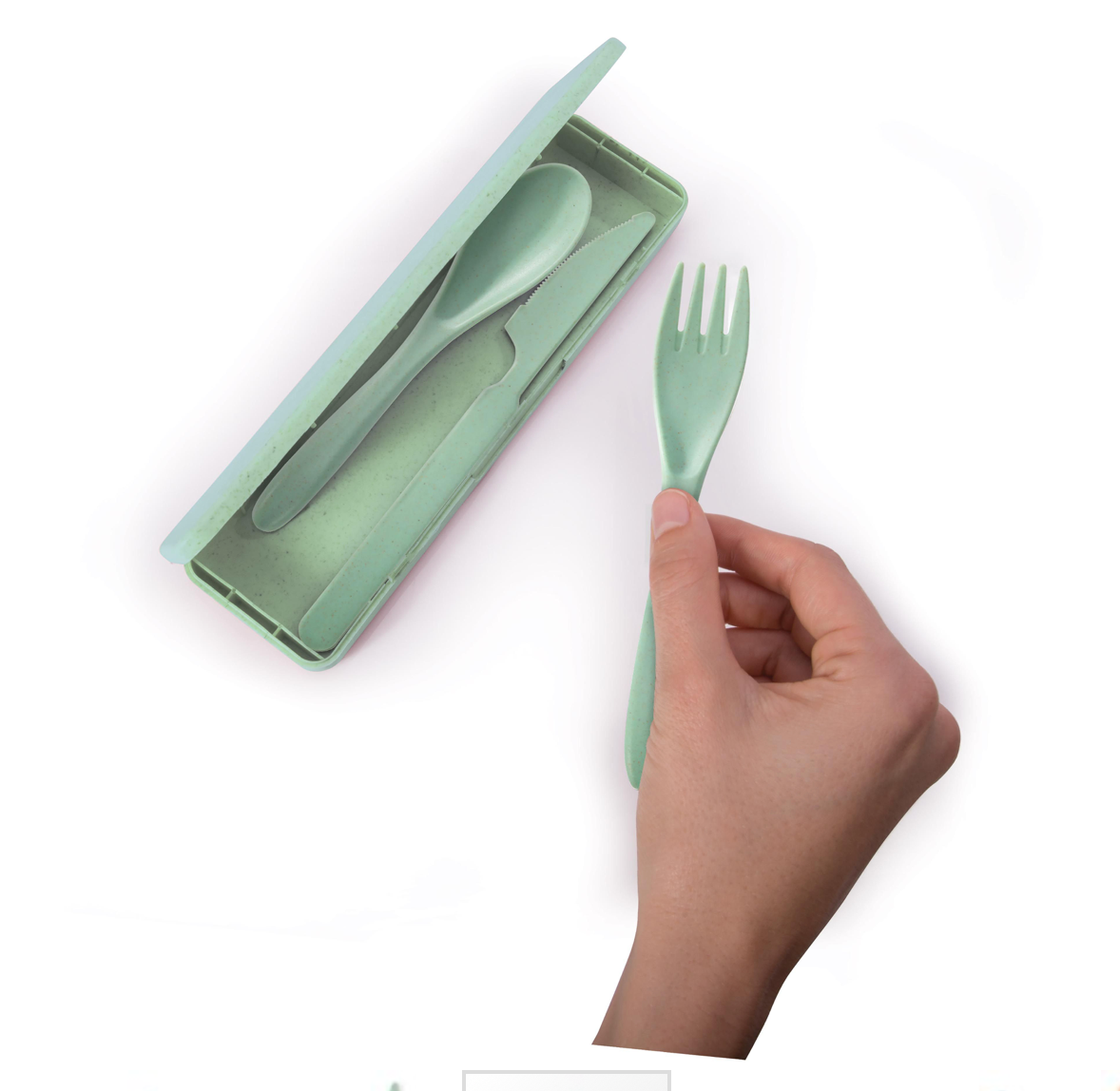 Cutlery Set Wheat Straw - 6 Colours