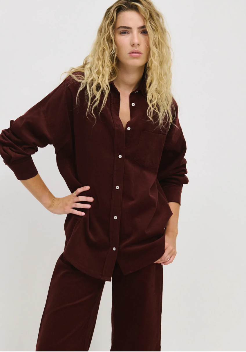Cord Pant - Port