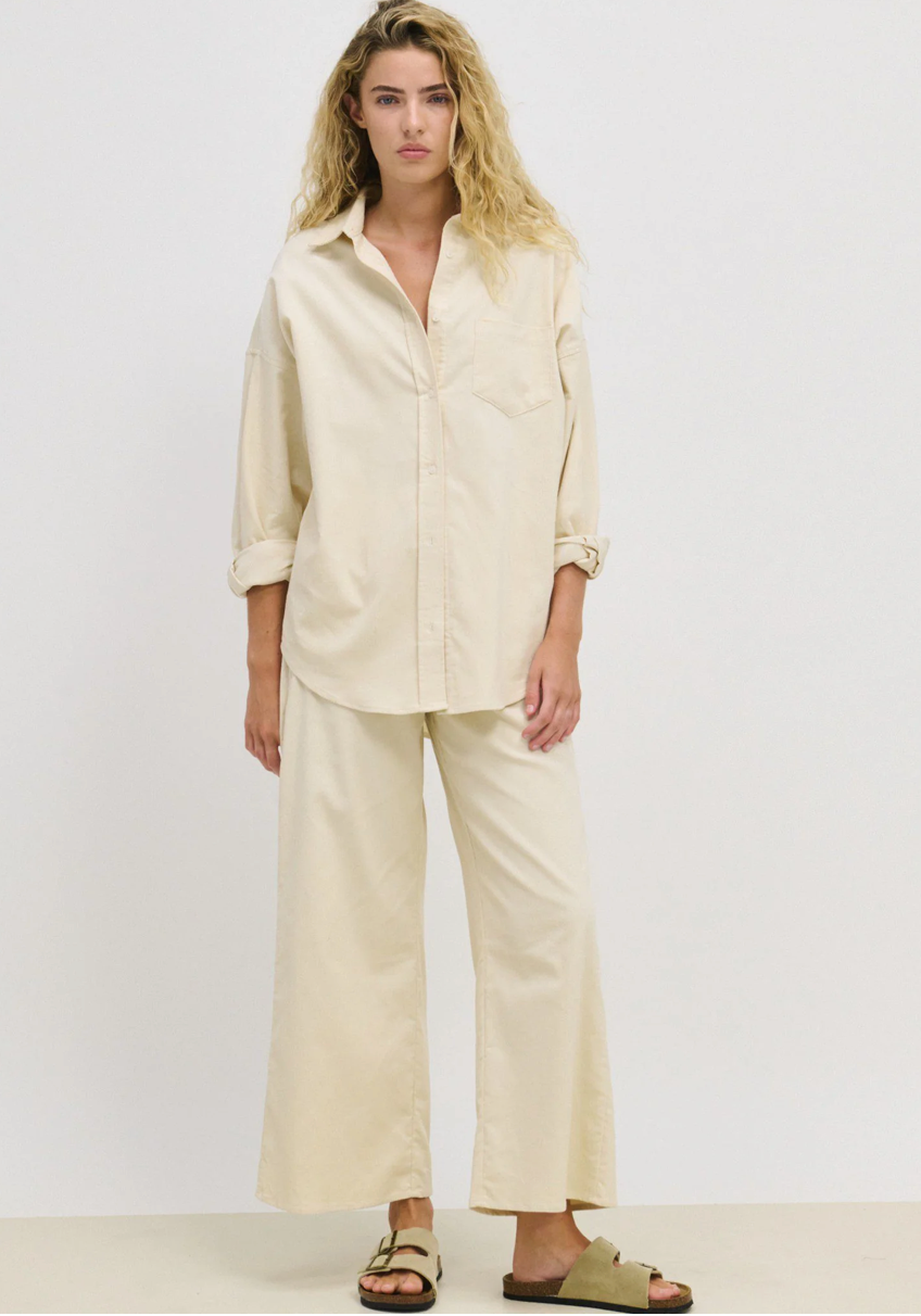 Cord Pant - Cream