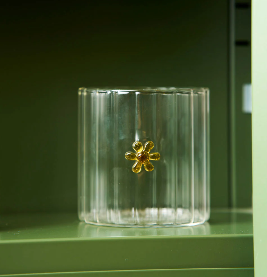 Haven Glass Tumbler - Flower