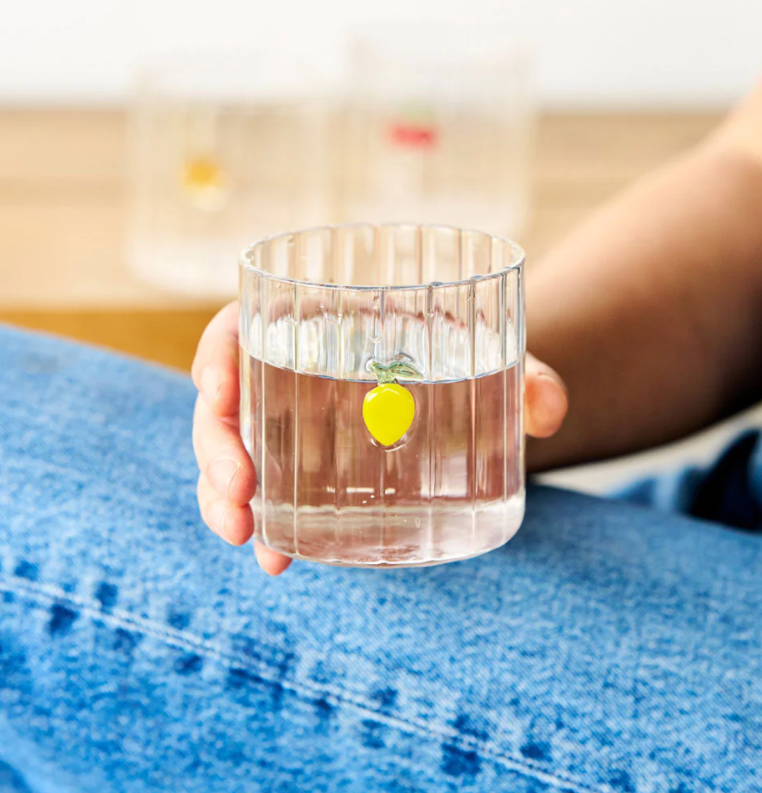 Haven Glass Tumbler - Lemon