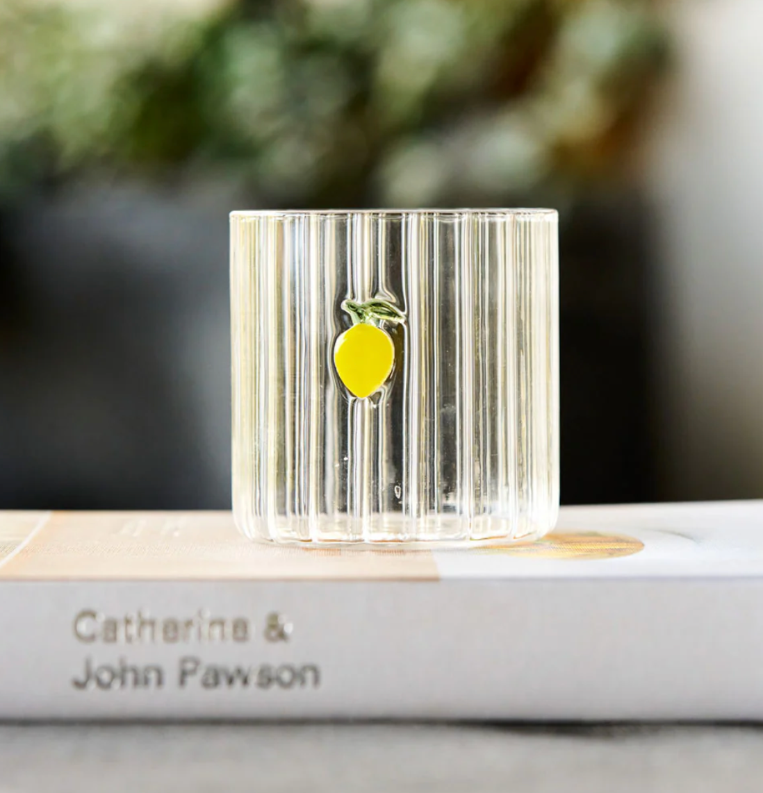Haven Glass Tumbler - Lemon