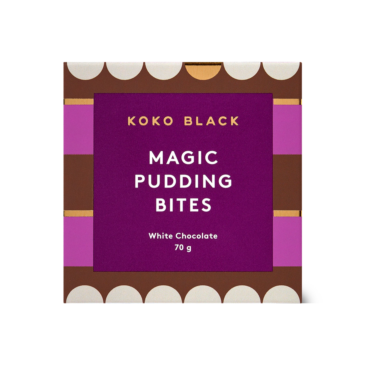 Magic Pudding Bites Cube - White Chocolate