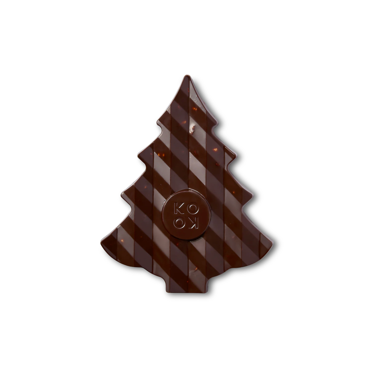 Twinkling Tree - Festive Hazelnut and Sea Salt - 54% Dark Chocolate