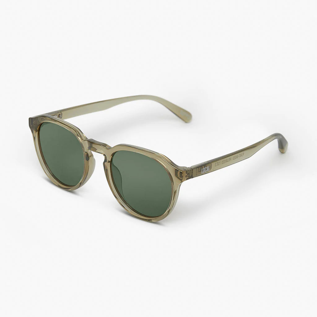 TYO Polarised Sunglasses - Ochre green