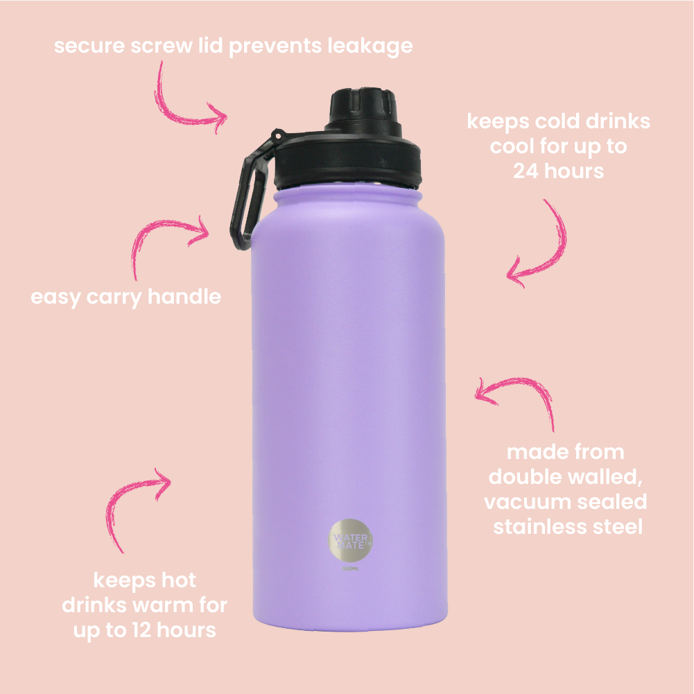 Watermate Sherbet Poppies - 550ml and 950ml