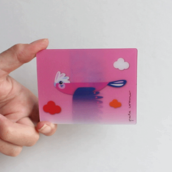 Galah Moving Key Ring